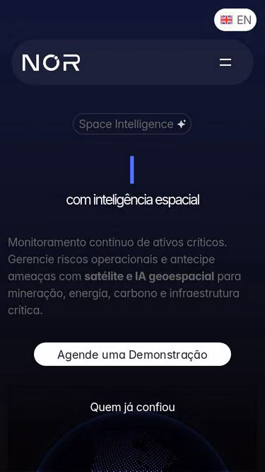 Screenshot of nor.space
