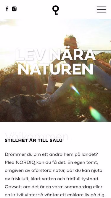 Screenshot of nordiq.eu