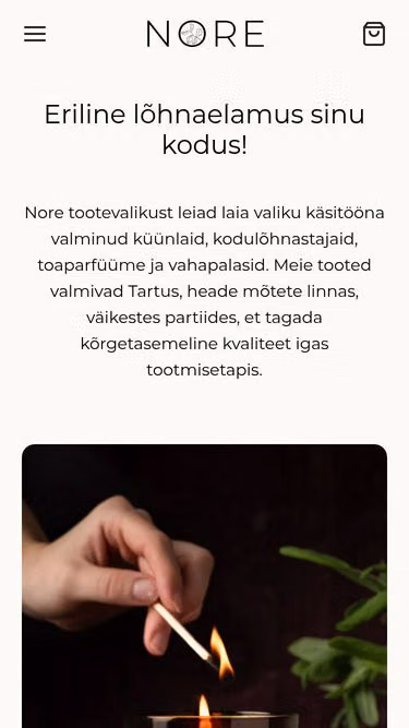 Screenshot of nore.ee