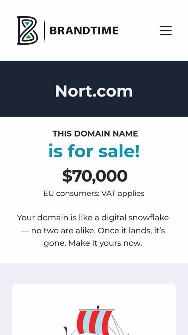 Screenshot of nort.com