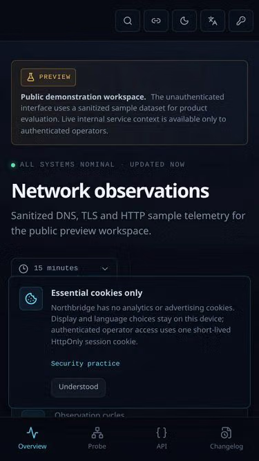 Screenshot of northbridge.gripe