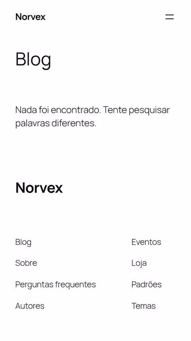 Screenshot of norvex.com.br