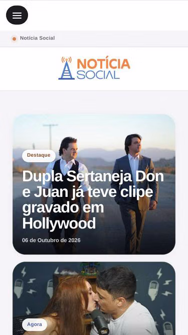 Screenshot of noticia.social.br