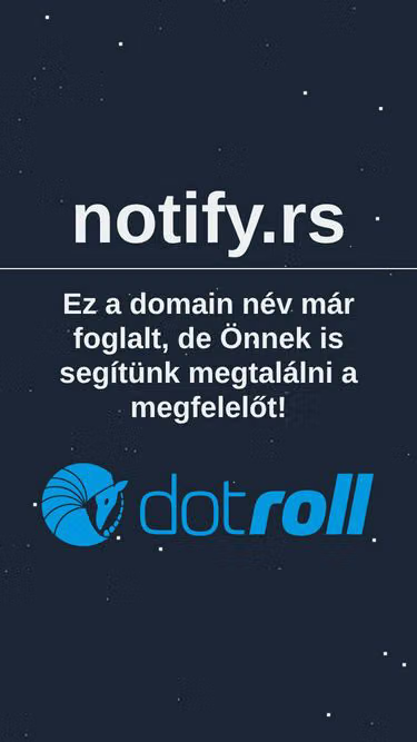 Screenshot of notify.rs