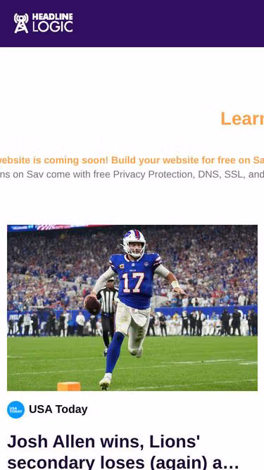 Screenshot of nov.info