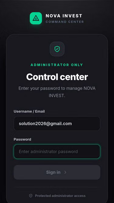 Screenshot of nova.name.ng