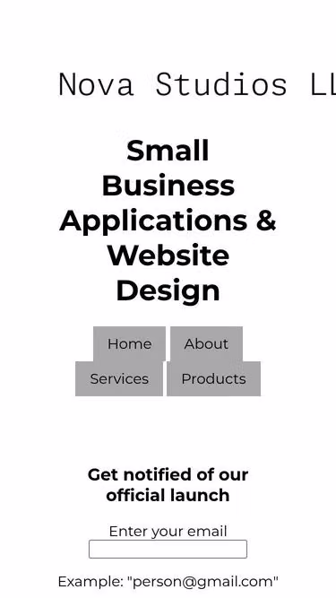Screenshot of novastudios.net
