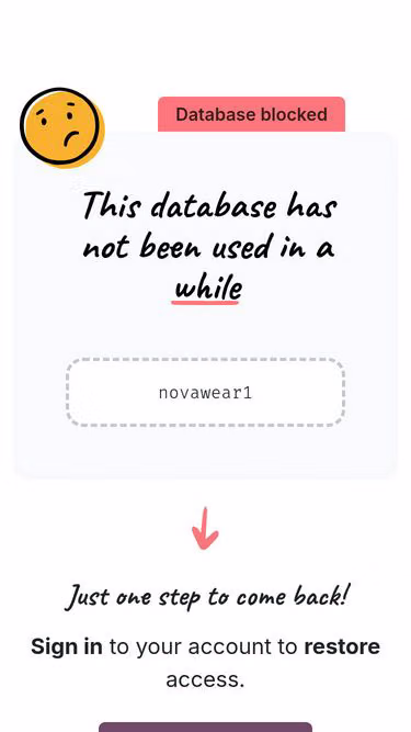 Screenshot of novawear.app