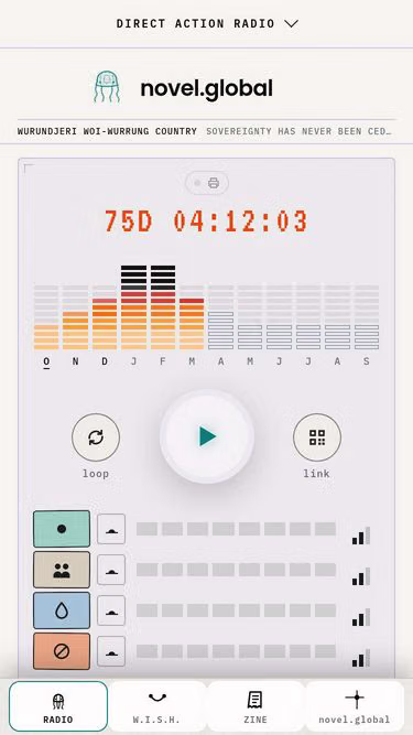 Screenshot of novel.global