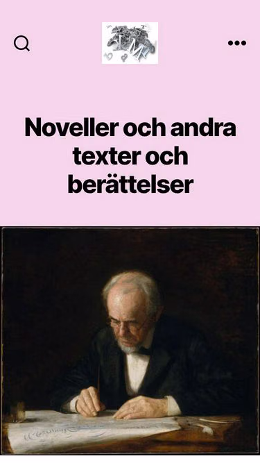 Screenshot of novelle.se