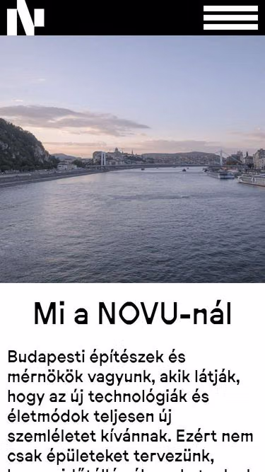 Screenshot of novu.eu