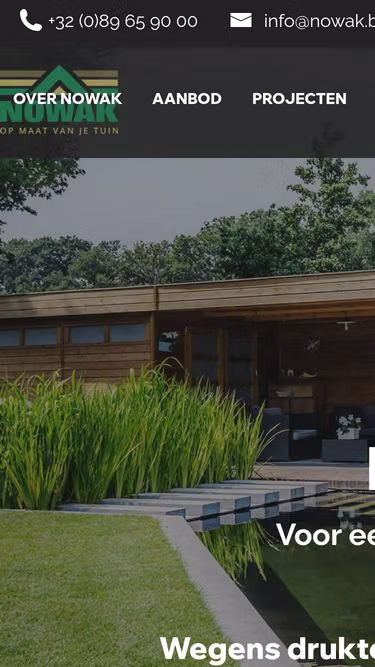 Screenshot of nowak.be