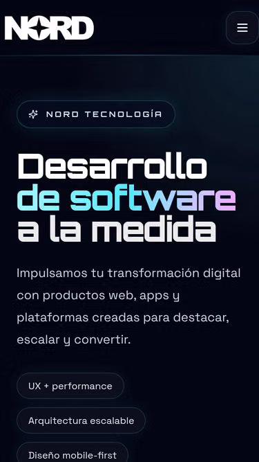 Screenshot of nrd.cl