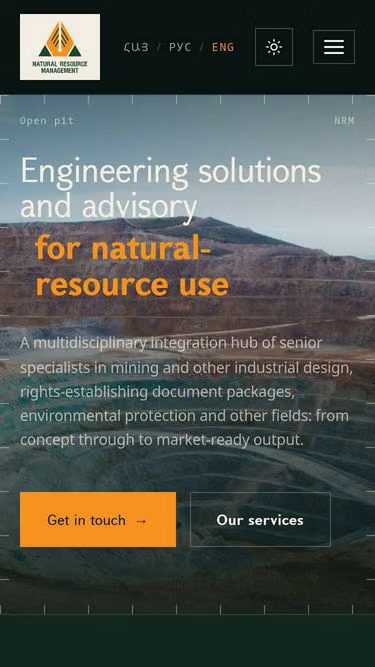 Screenshot of nrm.am