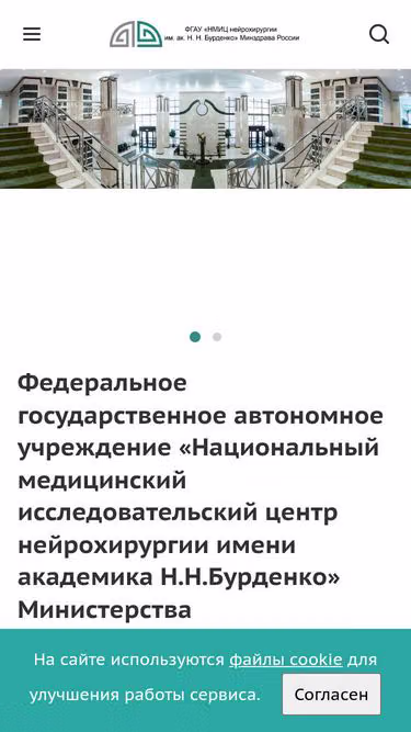 Screenshot of nsi.ru
