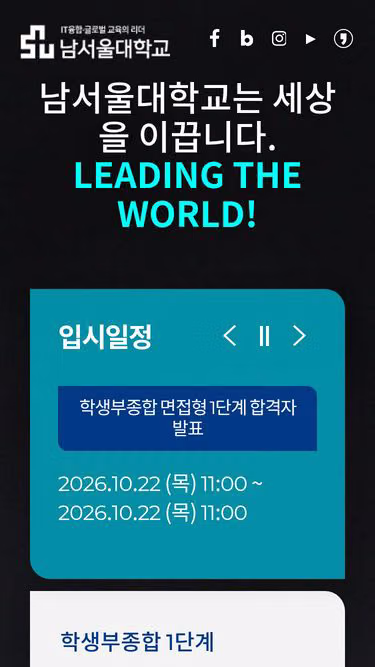 Screenshot of nsu.ac.kr