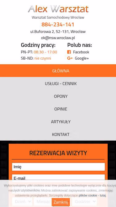 Screenshot of nsw.wroclaw.pl
