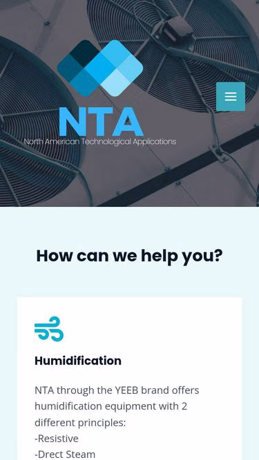 Screenshot of nta.international