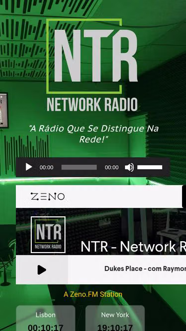 Screenshot of ntr.fm