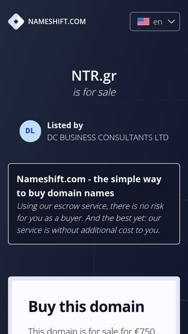 Screenshot of ntr.gr