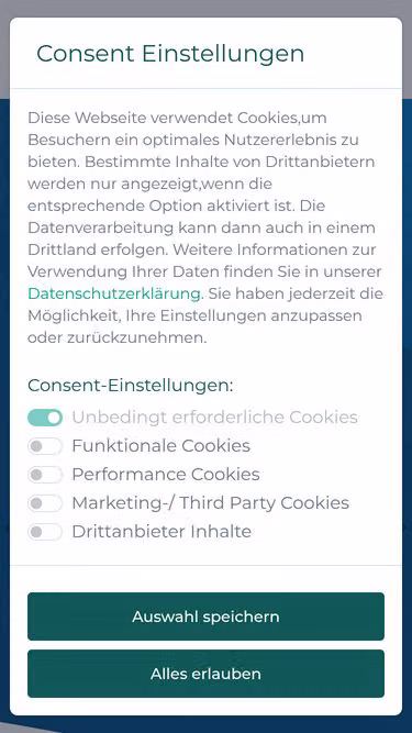 Screenshot of nuc.eu