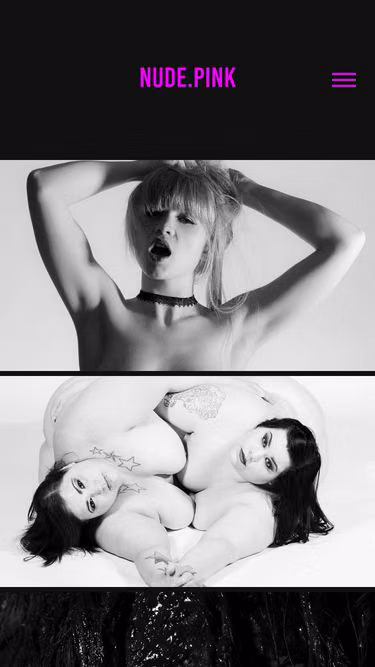 Screenshot of nude.pink