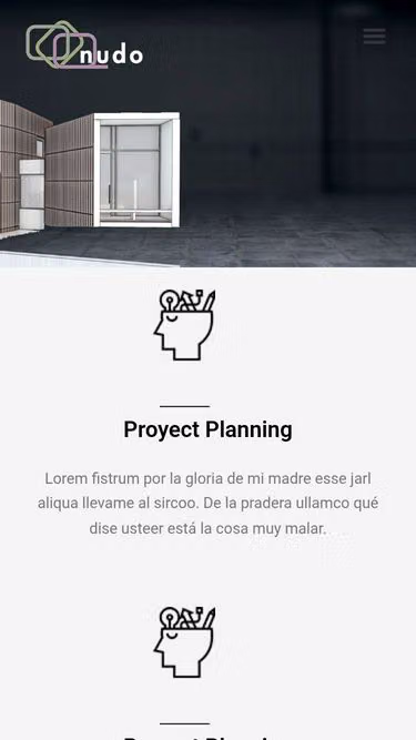 Screenshot of nudo.es