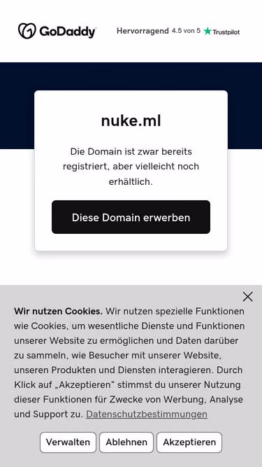 Screenshot of nuke.ml