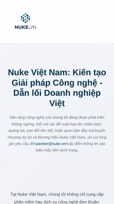 Screenshot of nuke.vn