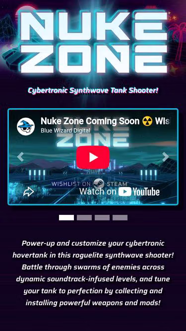 Screenshot of nuke.zone