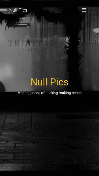 Screenshot of null.pics