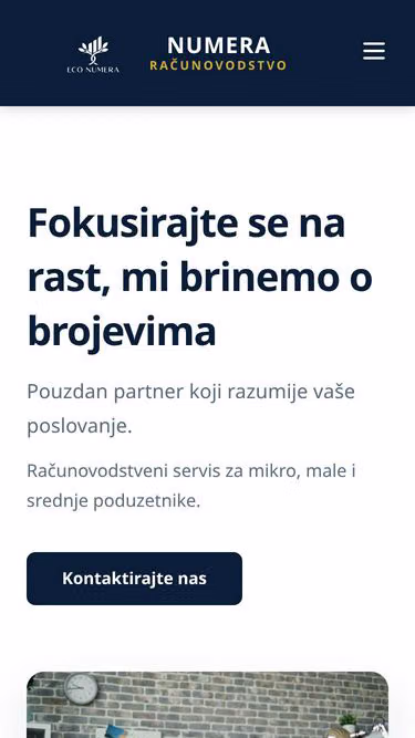 Screenshot of numera.com.hr