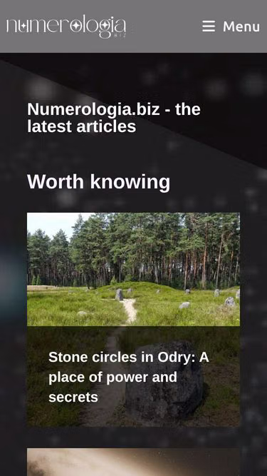 Screenshot of numerologia.biz