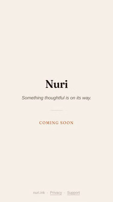 Screenshot of nuri.ink