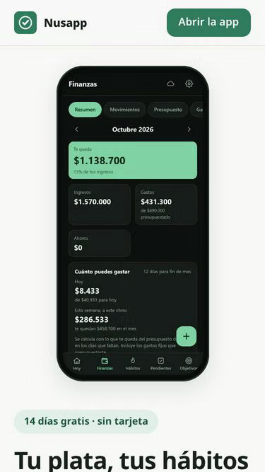 Screenshot of nus.cl