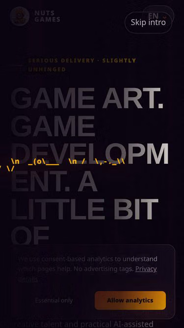 Screenshot of nuts.bid