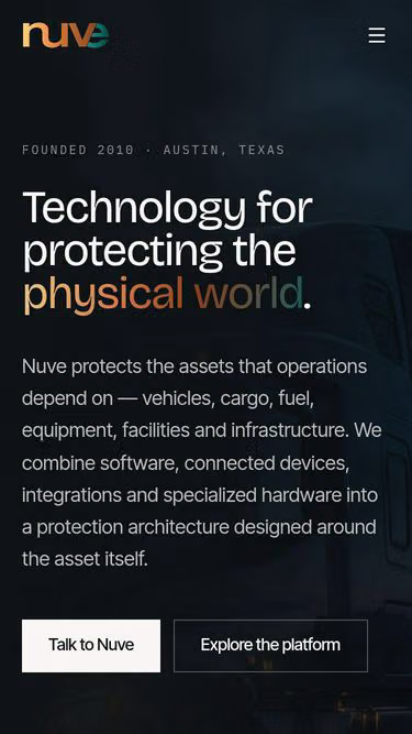 Screenshot of nuve.us