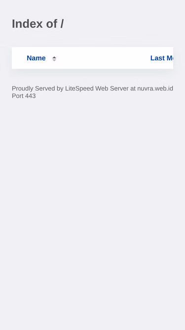 Screenshot of nuvra.web.id