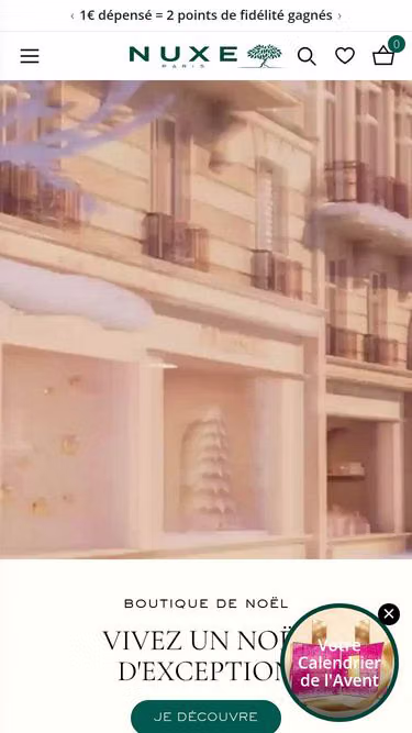 Screenshot of nuxe.fashion