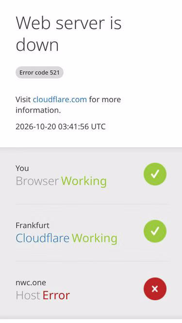 Screenshot of nwc.one