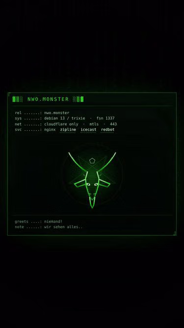 Screenshot of nwo.monster