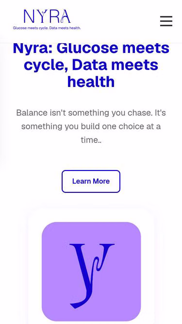 Screenshot of nyra.com.mx