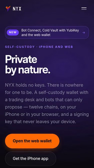Screenshot of nyx.xxx