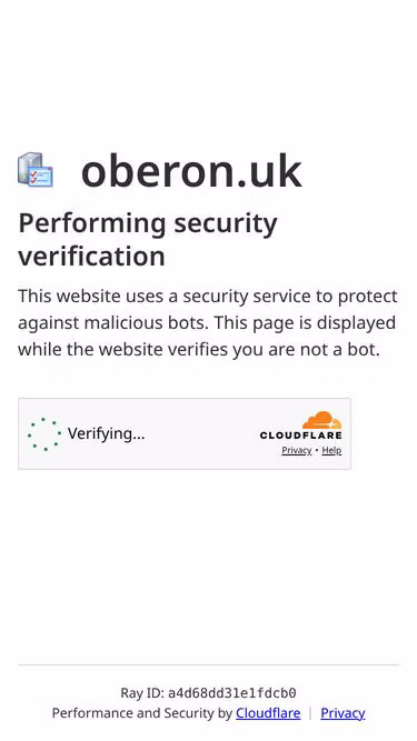 Screenshot of oberon.uk