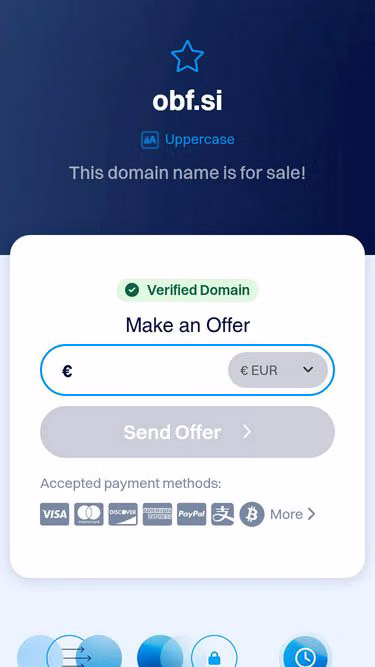 Screenshot of obf.si