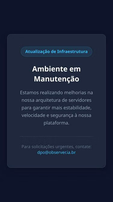 Screenshot of observer.ia.br