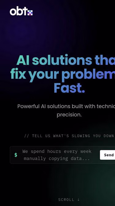 Screenshot of obt.group