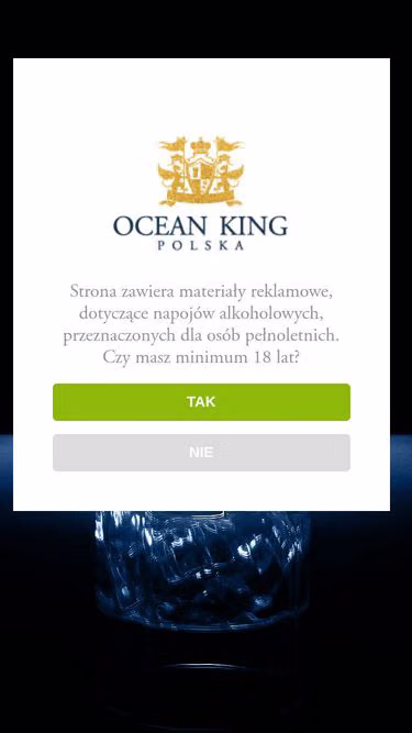 Screenshot of oceanking.pl