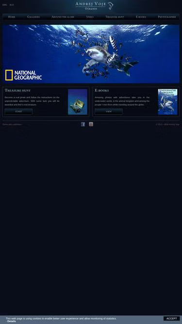 Screenshot of oceanus.si