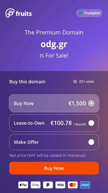 Screenshot of odg.gr